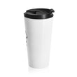 Load image into Gallery viewer, DED PERRO White Travel Mug