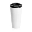 Load image into Gallery viewer, DED PERRO White Travel Mug
