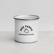 Load image into Gallery viewer, White Rocco Enamel Mug