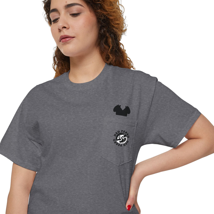 Unisex Heavy Cotton Pocket Tee