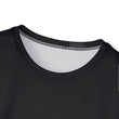 Load image into Gallery viewer, Men's Black Sports Jersey – 'Big Person' Minimal Logo Athletic Tee
