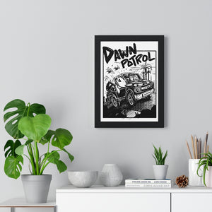 Dawn Patrol framed Poster