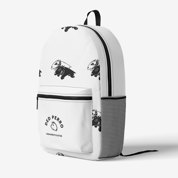 Retro Print Backpack