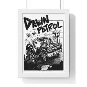 Dawn Patrol framed Poster